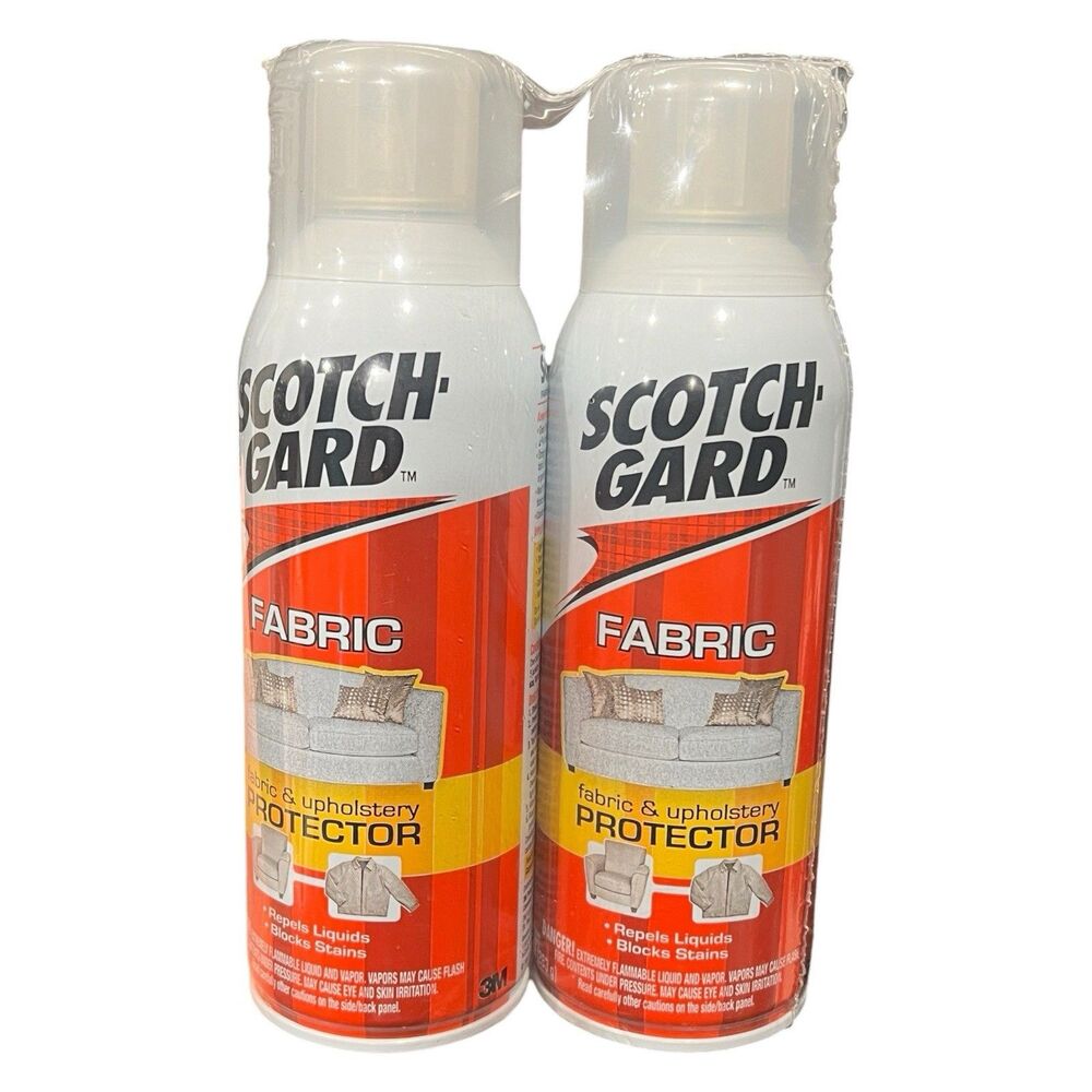 Scotchgard Fabric & Upholstery Protector Spray 10 oz 2 Pack New Sealed